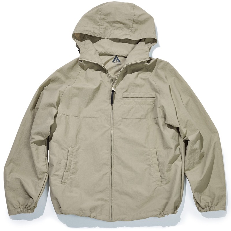 おたふく手袋 2117396 ユーティリティージップアップパーカ グレージュ M FB-231 1個（ご注文単位1個）【直送品】