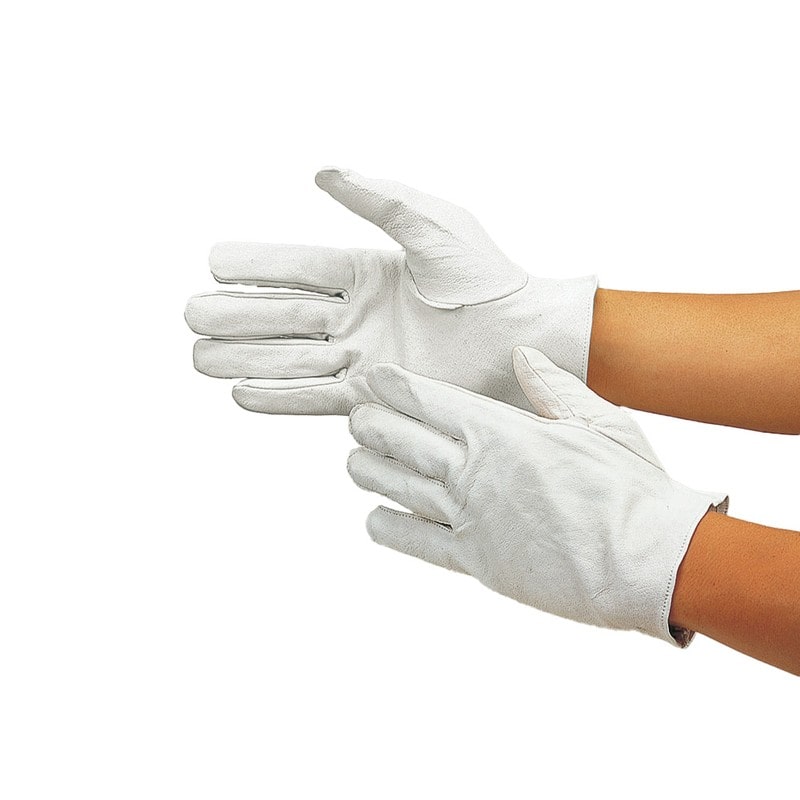 おたふく手袋 210241 ピッグスキンクレスト手袋 #418 1個(ご注文単位1個)【直送品】