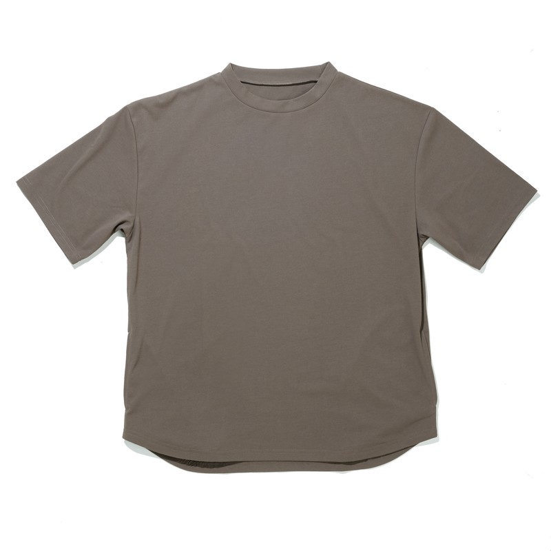 おたふく手袋 2118071 ブオーバー5分袖 クールTシャツ アッシュBW M FB-710 1個（ご注文単位1個）【直送品】