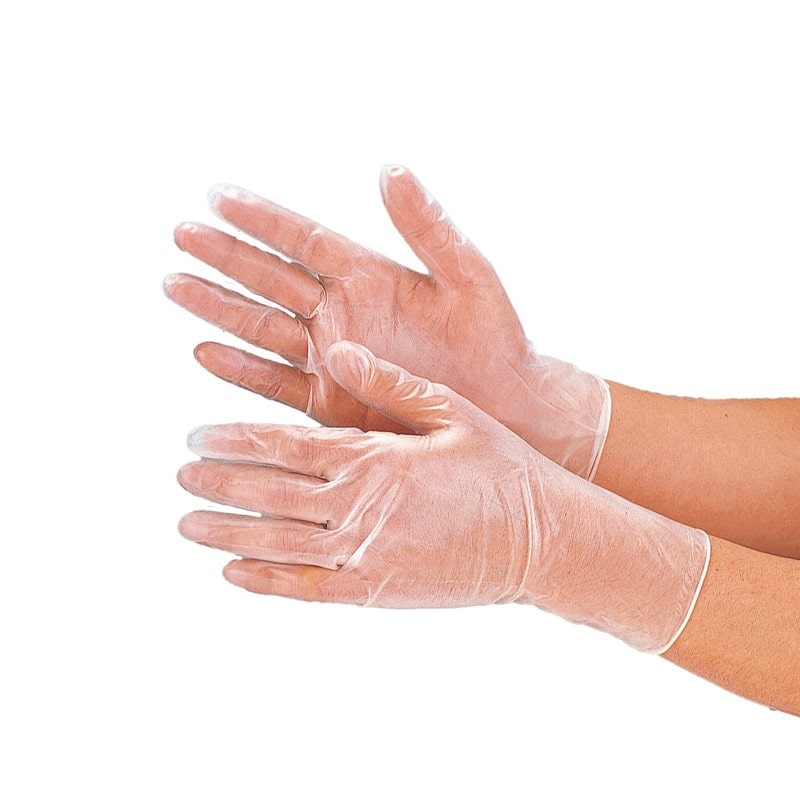 おたふく手袋 210208 抗菌プラスチックディスポ手袋100枚入 #250 1個(ご注文単位1個)【直送品】