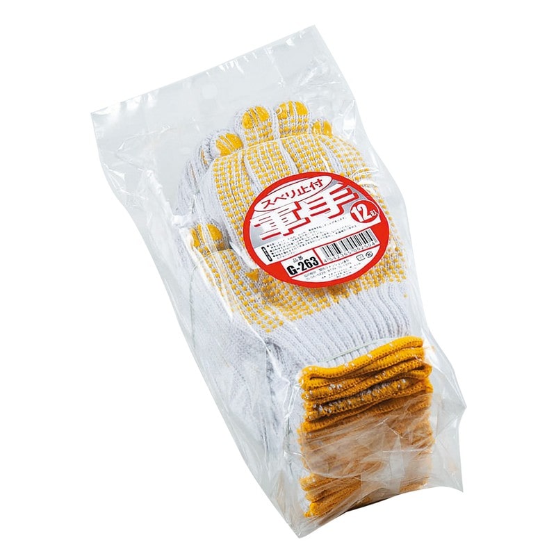 おたふく手袋 2113587 スベリ止手袋 12双組 G-263 1個(ご注文単位1個)【直送品】