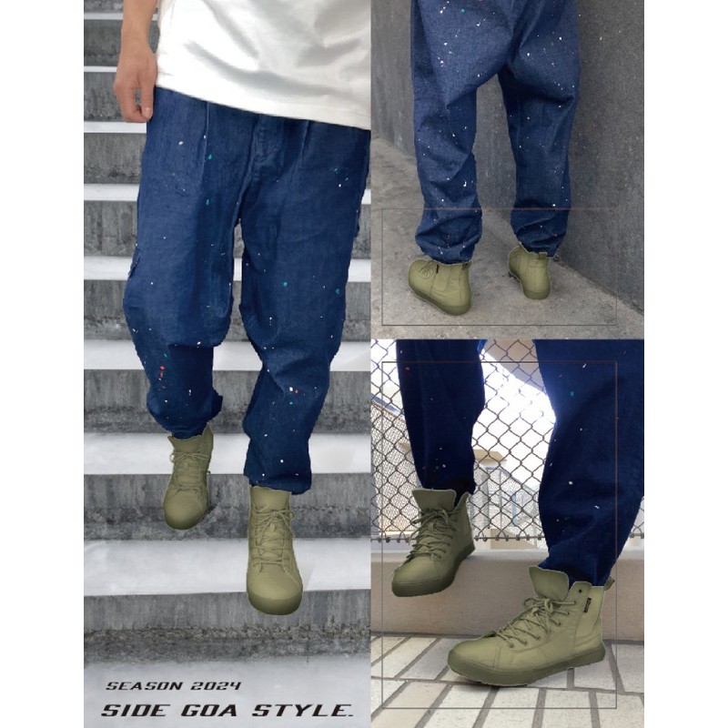 おたふく手袋 2117782 ワークシューズキャンバスハイカットOV26.5cm FB-846 1個(ご注文単位1個)【直送品】