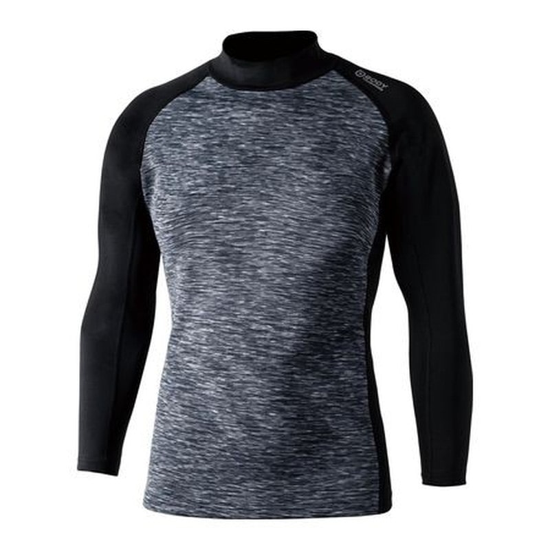 おたふく手袋 2113731 JW-186ロングスリーブハイネックMカモフラ黒 1個(ご注文単位1個)【直送品】