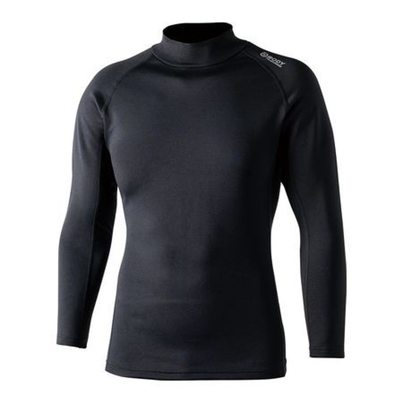 おたふく手袋 2113736 JW-186 ロングスリーブハイネック M 黒 1個(ご注文単位1個)【直送品】