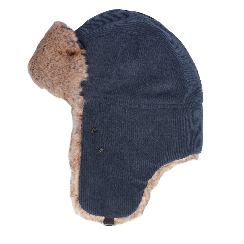 おたふく手袋 2117303 パイロットキャップ ネイビー B-16 1個（ご注文単位1個）【直送品】