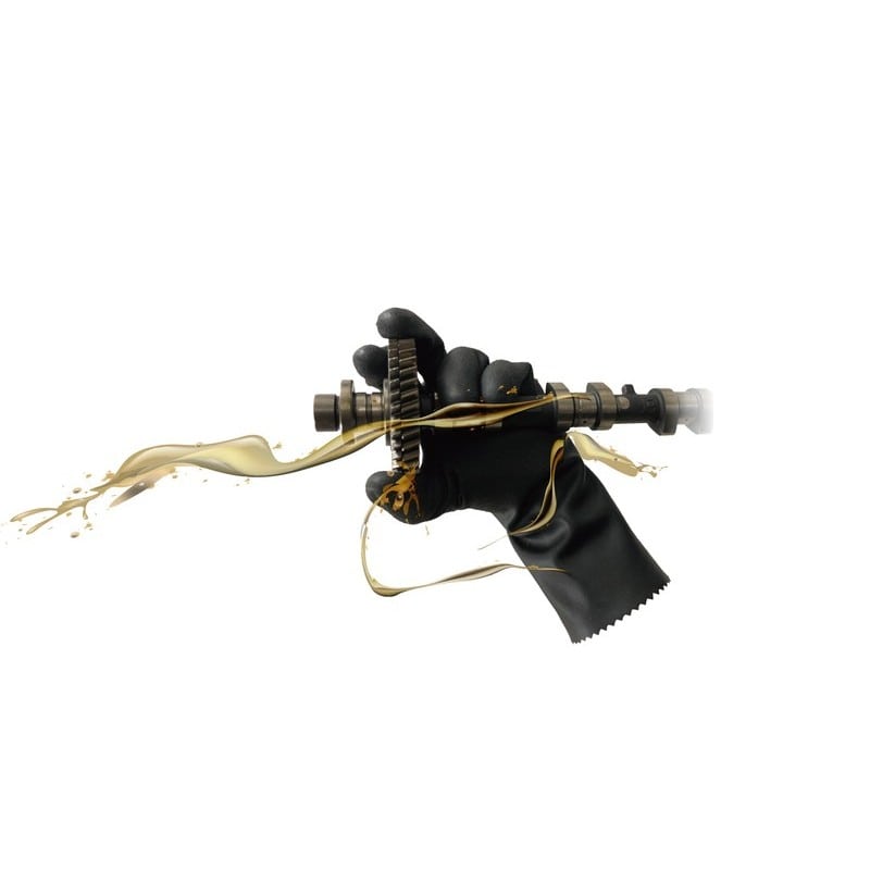 おたふく手袋 2118147 ソフキャッチプラスハイブリッド 黒 Lサイズ A-204 1個(ご注文単位1個)【直送品】