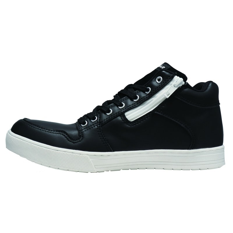 おたふく手袋 2116510 ワークシューズ ミドルカット BK 26.0cm FB-841 1個(ご注文単位1個)【直送品】