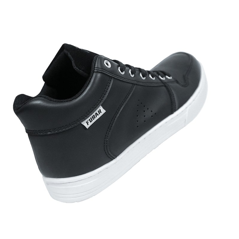 おたふく手袋 2116511 ワークシューズ ミドルカット BK 26.5cm FB-841 1個(ご注文単位1個)【直送品】