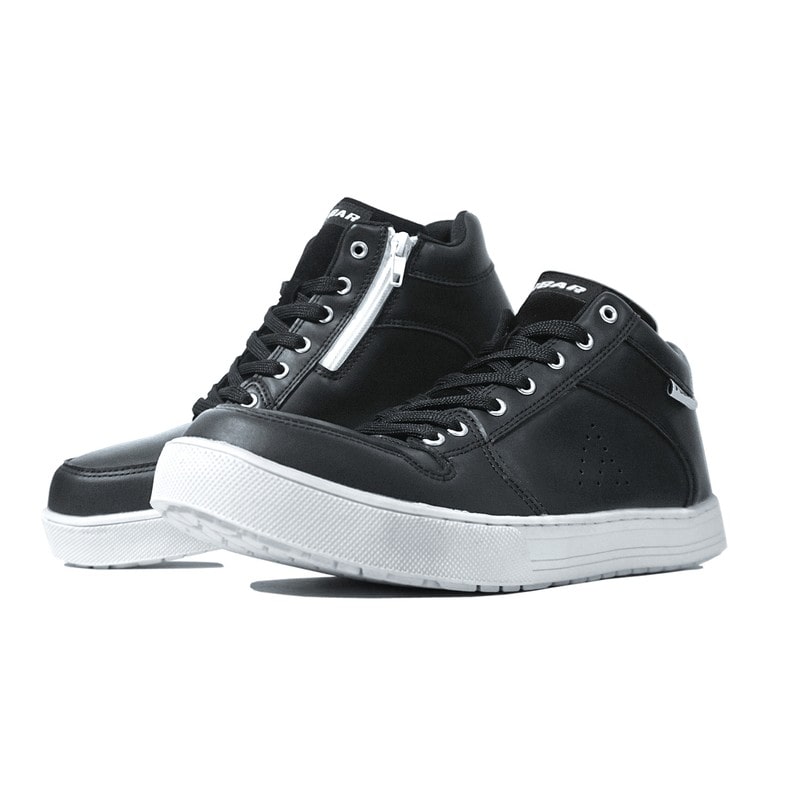 おたふく手袋 2116513 ワークシューズ ミドルカット BK 27.5cm FB-841 1個(ご注文単位1個)【直送品】