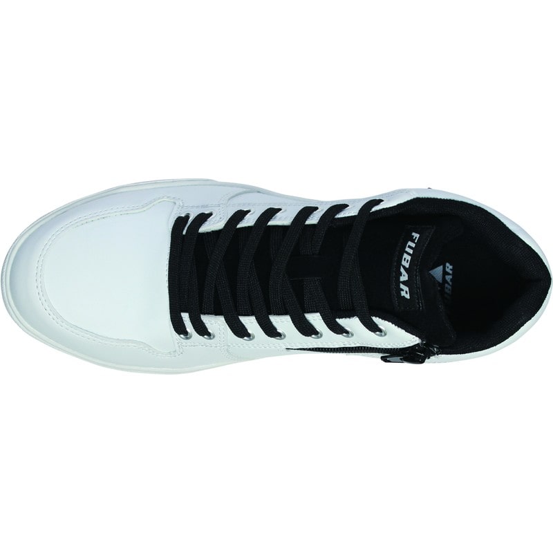 おたふく手袋 2116517 ワークシューズ ミドルカット WH 25.5cm FB-841 1個(ご注文単位1個)【直送品】