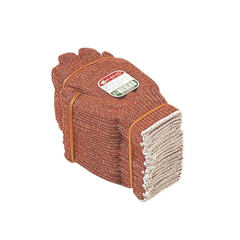 おたふく手袋 2110117 茶ナイロン #614 1個（ご注文単位1個）【直送品】