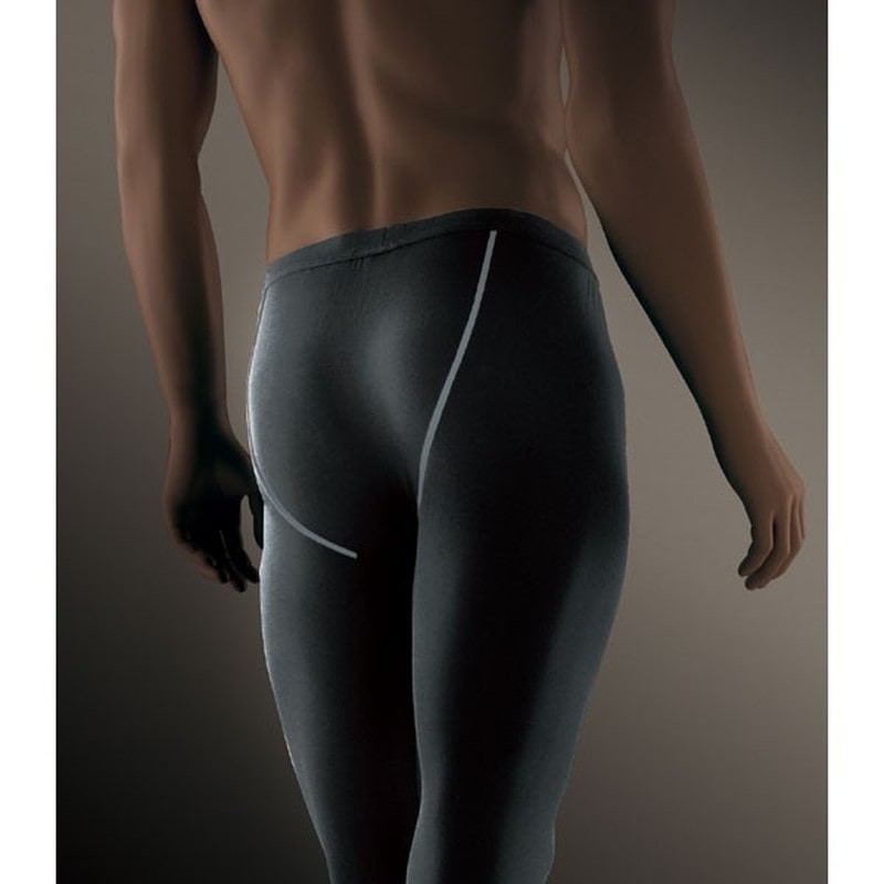 おたふく手袋 2110680 パワーストレッチ ハーフパンツ L 黒 JW-630 1個(ご注文単位1個)【直送品】