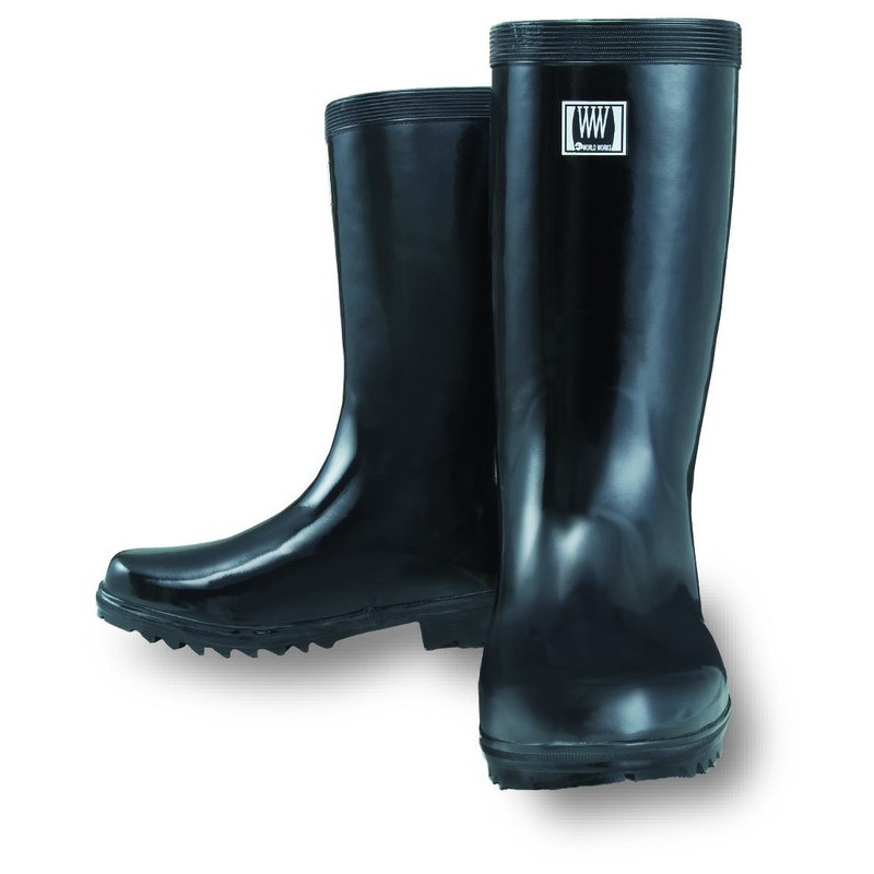 おたふく手袋 2110655 軽半ゴム長靴 25.5 WW-721 1個(ご注文単位1個)【直送品】