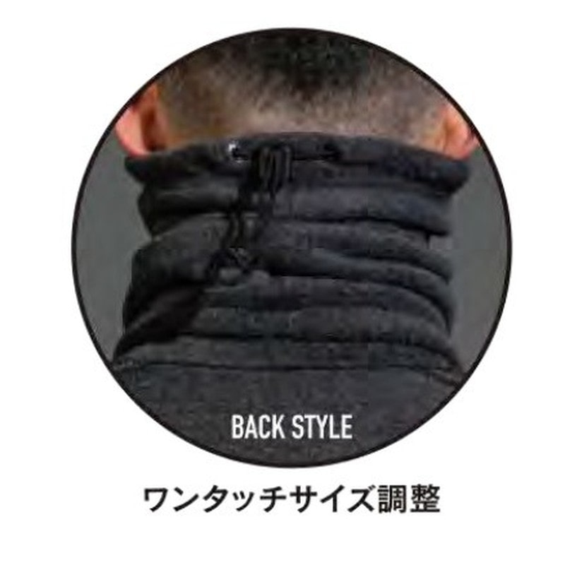 おたふく手袋 2111327 BT発熱防風 ハーフフェイスウォーマー ブラック JW-125 1個(ご注文単位1個)【直送品】