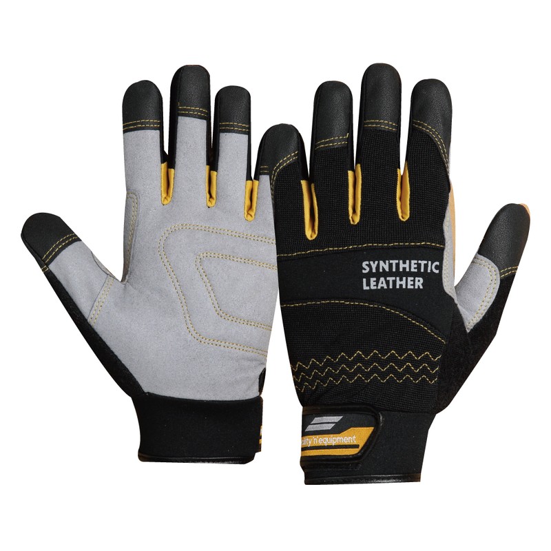 おたふく手袋 2115385 K-85 MF手袋 ブラック×ゴールド L 1個（ご注文単位1個）【直送品】