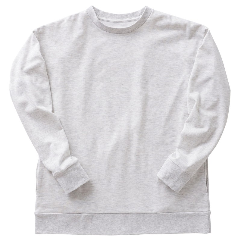 おたふく手袋 2116318 fubarFB-101コットンエアサンドヘザー灰L 1個（ご注文単位1個）【直送品】