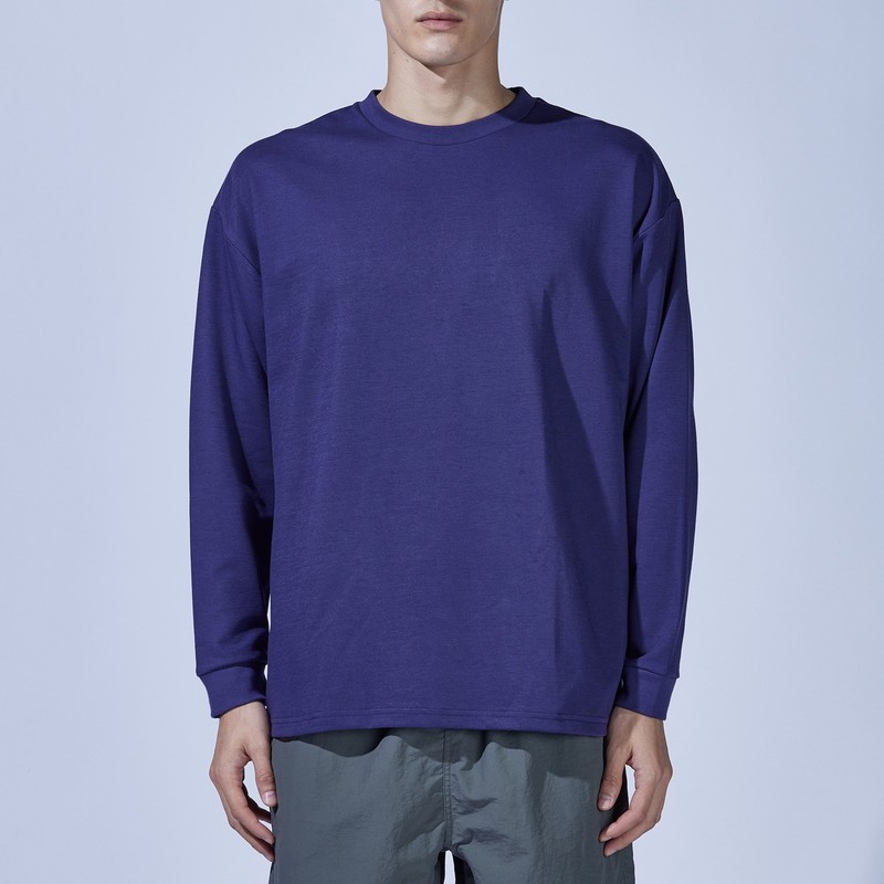 おたふく手袋 2117422 オーバーサイズロングスリーブクールTシャツPP3L FB-701 1個(ご注文単位1個)【直送品】