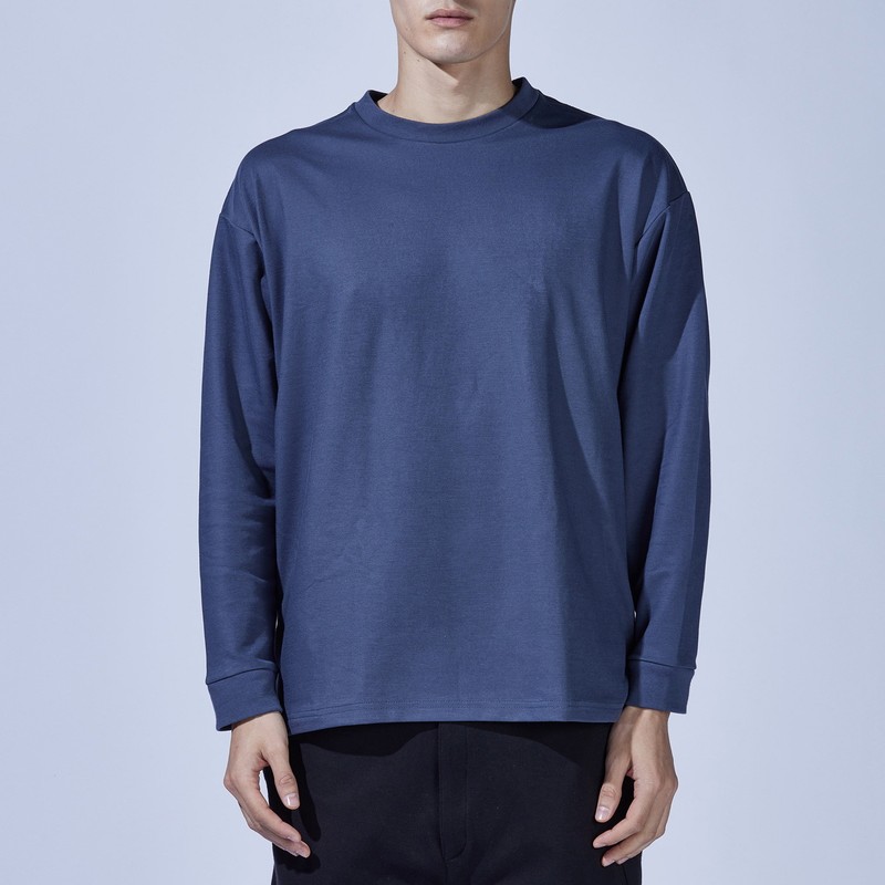 おたふく手袋 2117424 オーバーサイズロングスリーブクールTシャツAB M FB-701 1個(ご注文単位1個)【直送品】