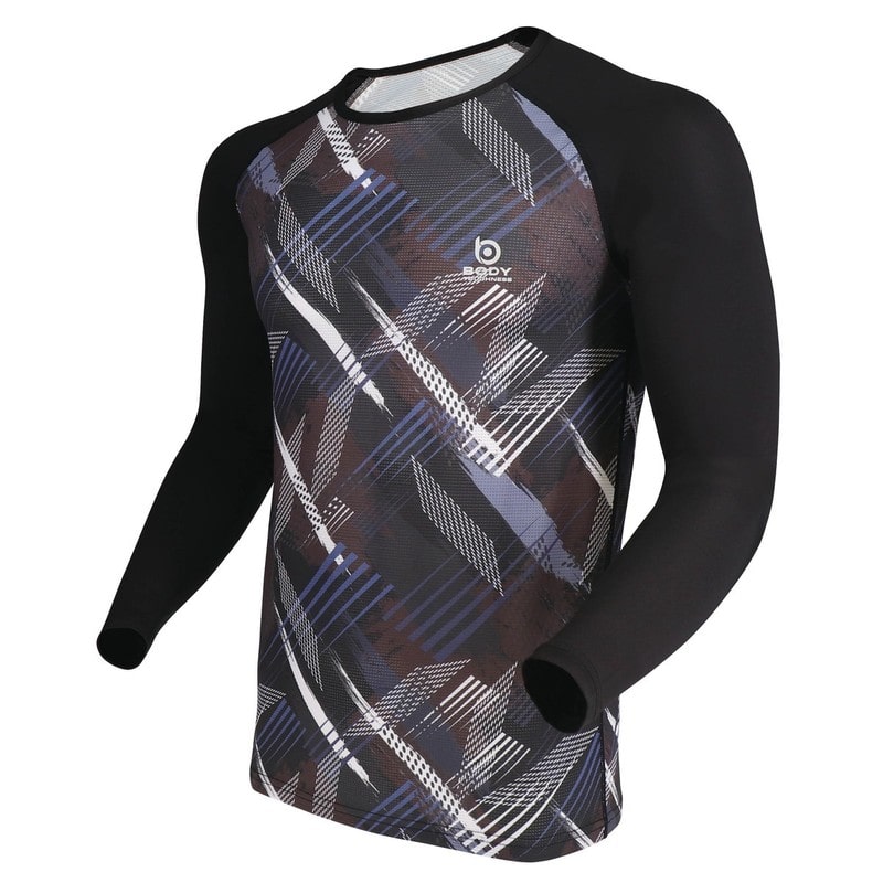 おたふく手袋 2116446 ロングスリーブクルーネックシャツスラッシュGR S JW-606 1個(ご注文単位1個)【直送品】