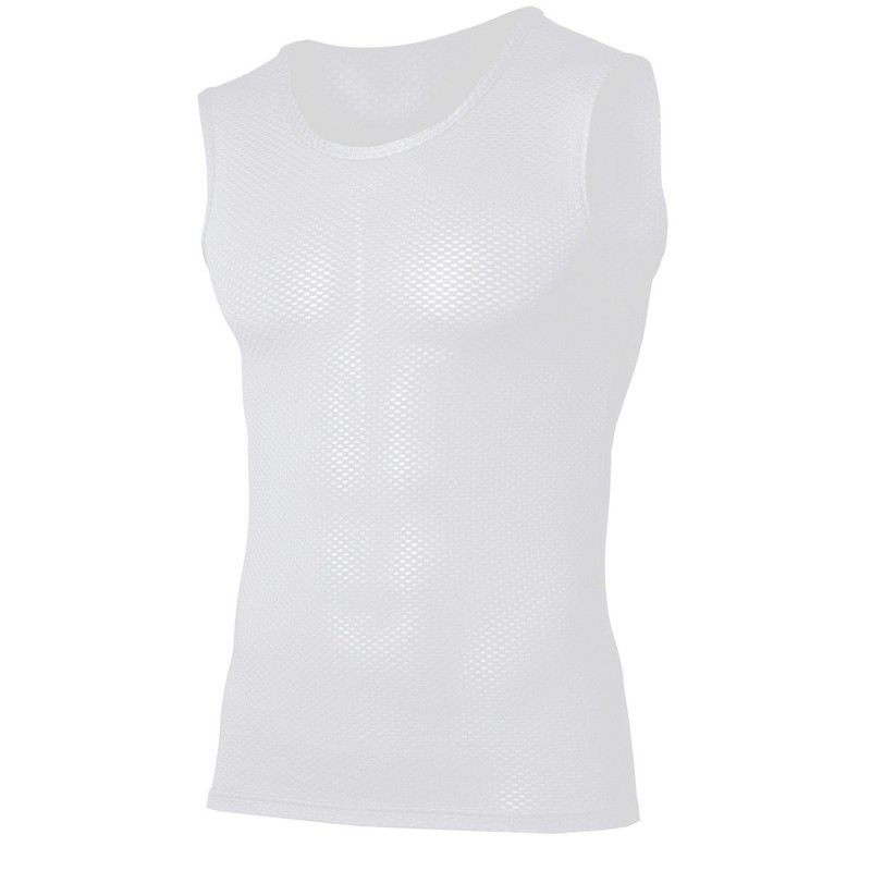 おたふく手袋 2116384 ノースリーブ ラウンドネックシャツ WH M JW-713 1個(ご注文単位1個)【直送品】