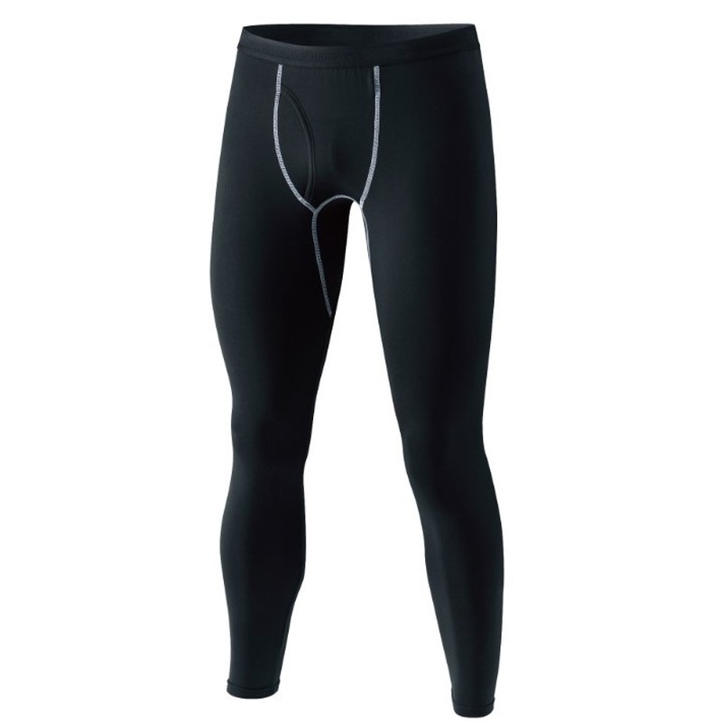 おたふく手袋 2113363 前開き ロングタイツ BK Mサイズ JW-165 1個（ご注文単位1個）【直送品】