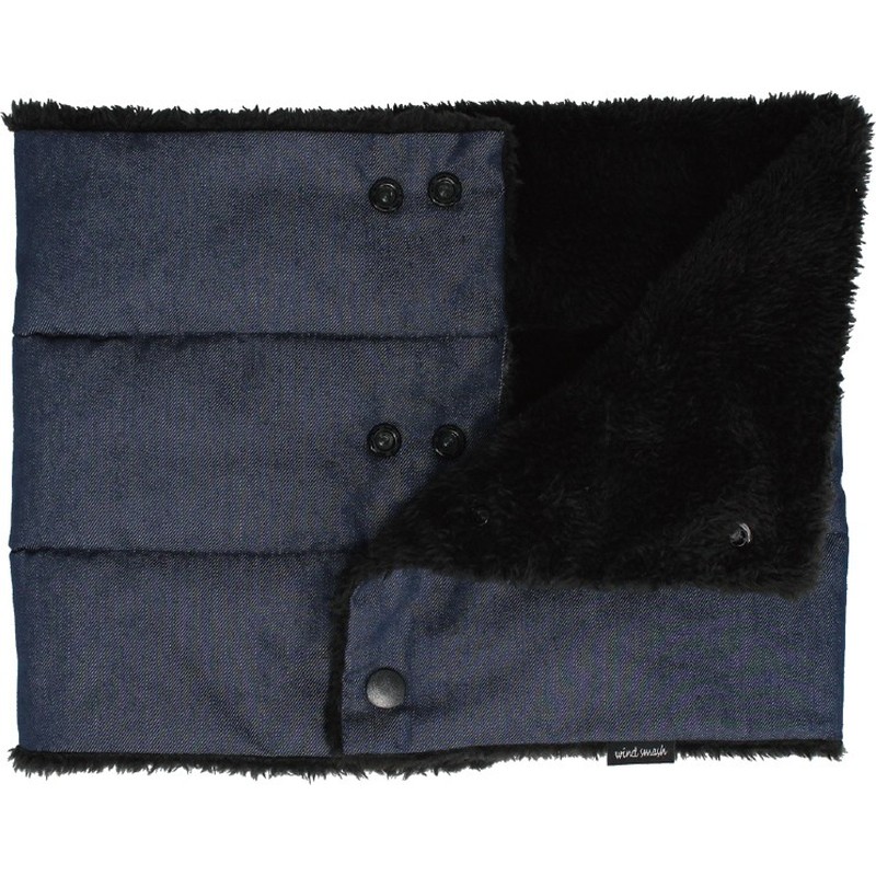 おたふく手袋 2115322 B-29 防風ネックウォーマー デニム ブルー 1個（ご注文単位1個）【直送品】