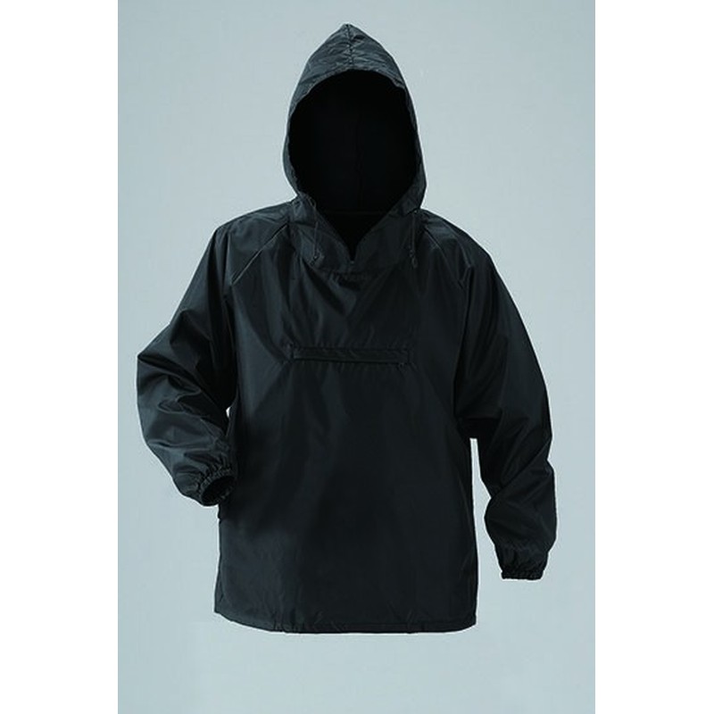 おたふく手袋 211445 レインファクトリーポリヤッケ L ブラック RF-21 1個（ご注文単位1個）【直送品】