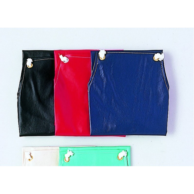 おたふく手袋 2110414 PVC レザーエプロン ネイビー 1個（ご注文単位1個）【直送品】