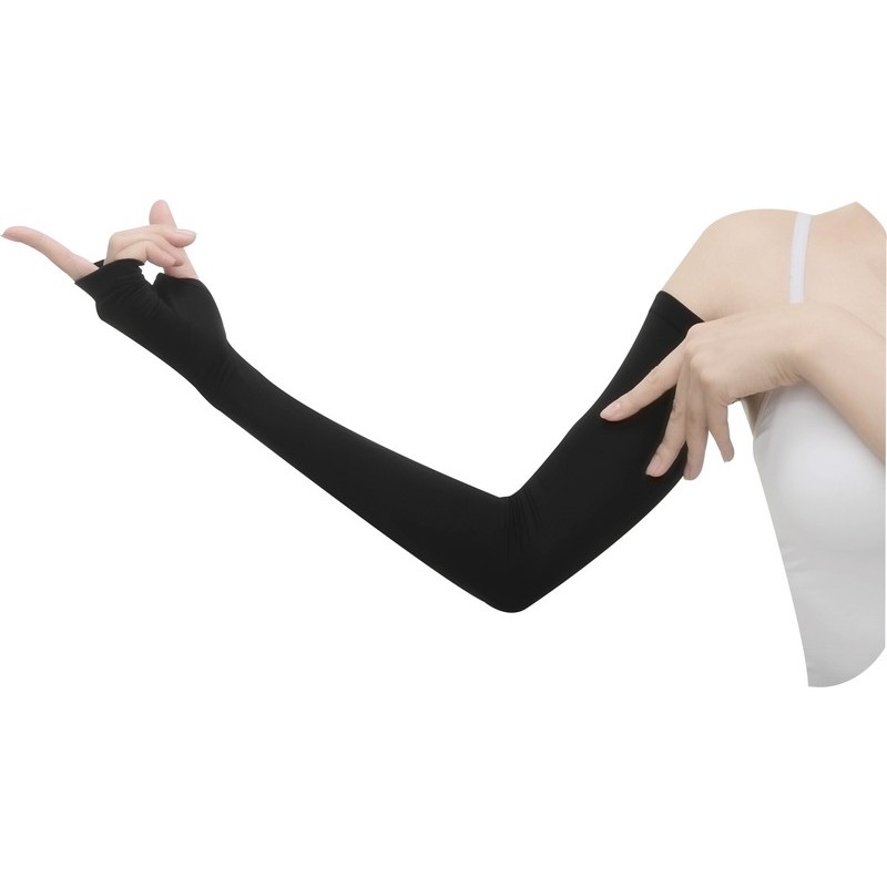 おたふく手袋 2112785 フィットスタイル 指なし ロング UV-2741 1個（ご注文単位1個）【直送品】