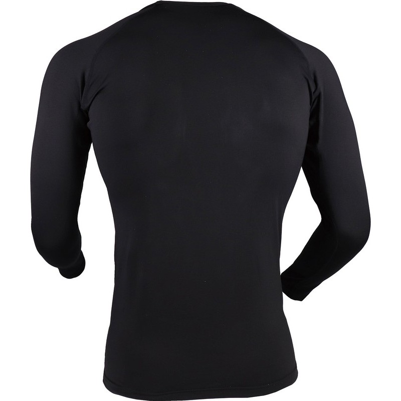 おたふく手袋 2116091 JW-276 クルーネックシャツ BK L 1個(ご注文単位1個)【直送品】