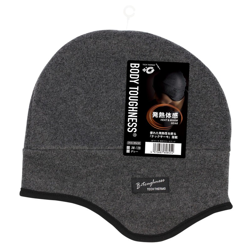 おたふく手袋 2110911 BTサーモ 耳付フリースワッチ JW-128 1個（ご注文単位1個）【直送品】