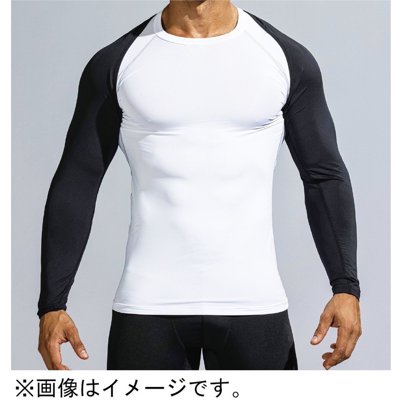 おたふく手袋 2116475 JW-636 冷感 アームカバーBK 3L 1個（ご注文単位1個）【直送品】