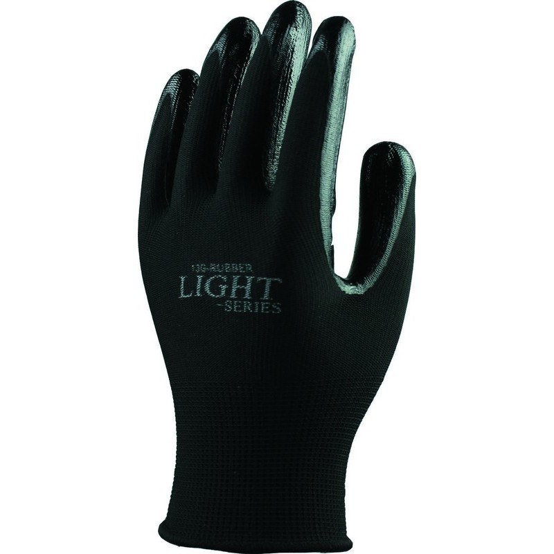 おたふく手袋 2113390 13Gニトリル背抜き手袋10P A-386 1個（ご注文単位1個）【直送品】