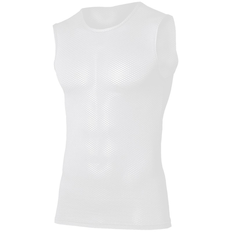 おたふく手袋 2114321 JW-520デュアル3Dノースリーブクルー 白 L 1個（ご注文単位1個）【直送品】