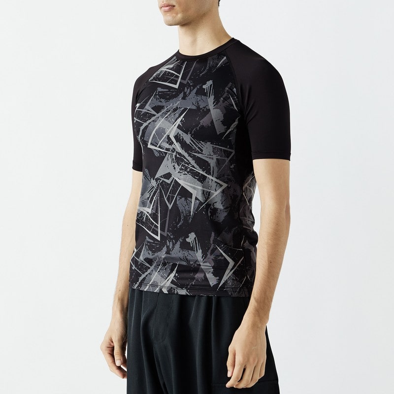 おたふく手袋 2118105 半袖クルーネックシャツ カモフラXBK S JW-628 1個（ご注文単位1個）【直送品】