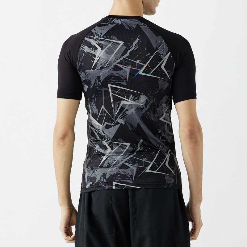 おたふく手袋 2118108 半袖クルーネックシャツ カモフラXBK LL JW-628 1個（ご注文単位1個）【直送品】