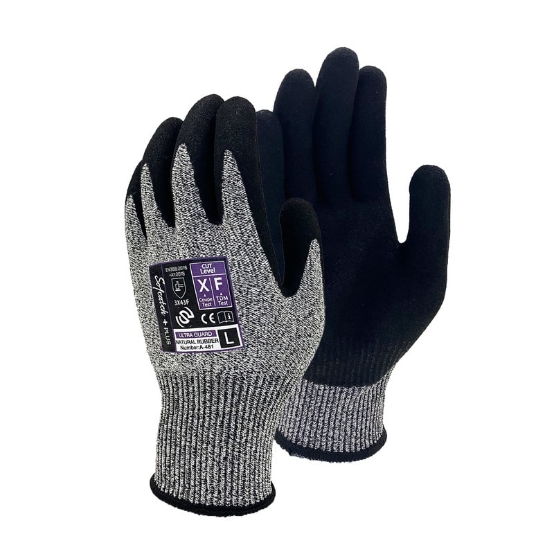 おたふく手袋 2117945 SCプラスULガード13G天然ゴムLサイズ A-481 1個（ご注文単位1個）【直送品】