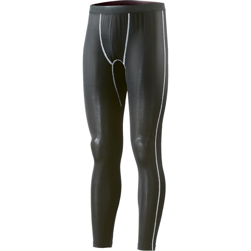 おたふく手袋 2111615 パワーストレッチ ロングパンツ M ブラック JW-632 1個（ご注文単位1個）【直送品】