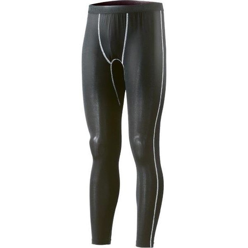 おたふく手袋 2113897 JW-632 黒 S ストレッチ ロングパンツ 1個（ご注文単位1個）【直送品】