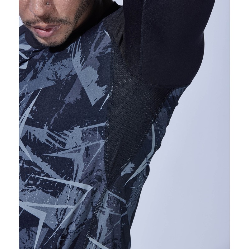 おたふく手袋 2117451 長袖クルーネックシャツ カモフラXBK 3L JW-623 1個(ご注文単位1個)【直送品】