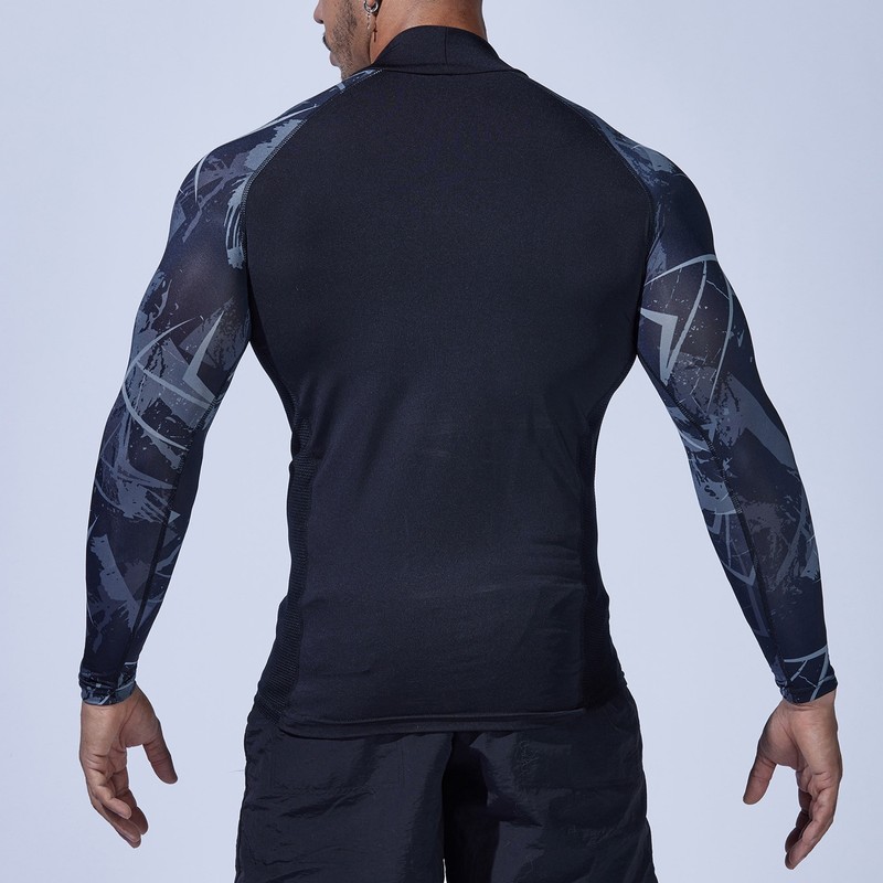 おたふく手袋 2117452 長袖バックハイネックシャツ カモフラXBK S JW-625 1個(ご注文単位1個)【直送品】