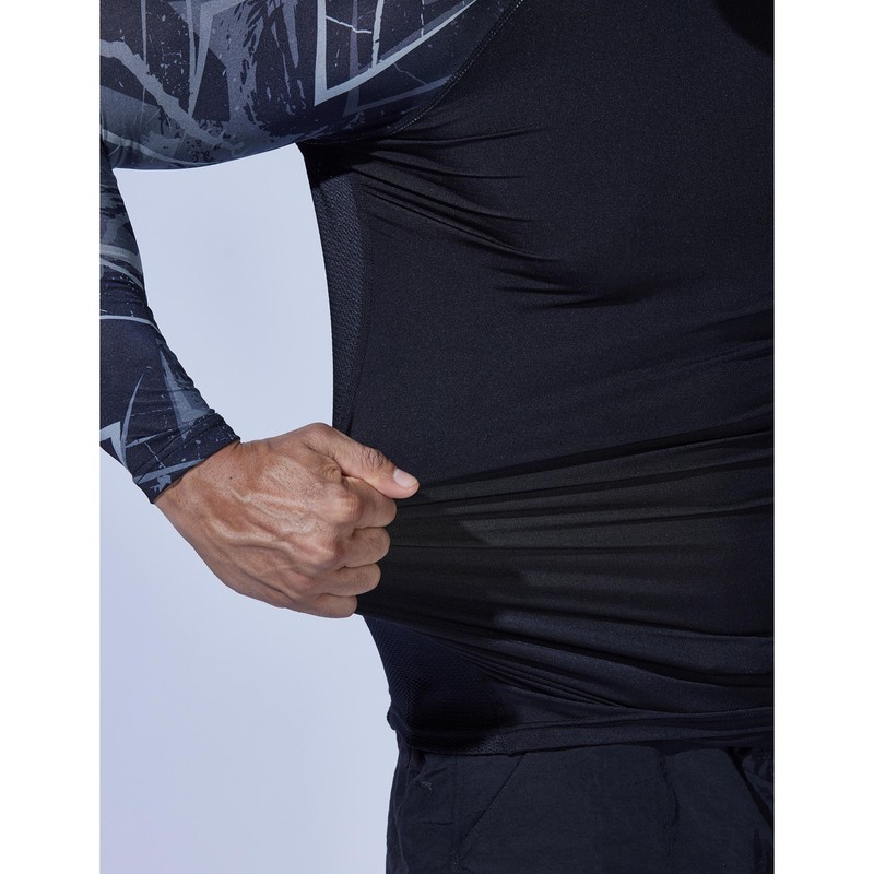 おたふく手袋 2117452 長袖バックハイネックシャツ カモフラXBK S JW-625 1個(ご注文単位1個)【直送品】