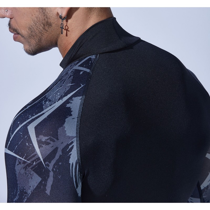 おたふく手袋 2117452 長袖バックハイネックシャツ カモフラXBK S JW-625 1個(ご注文単位1個)【直送品】