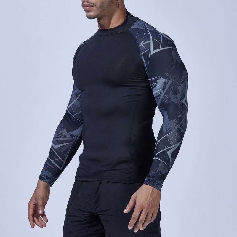 おたふく手袋 2117454 長袖バックハイネックシャツ カモフラXBK L JW-625 1個(ご注文単位1個)【直送品】