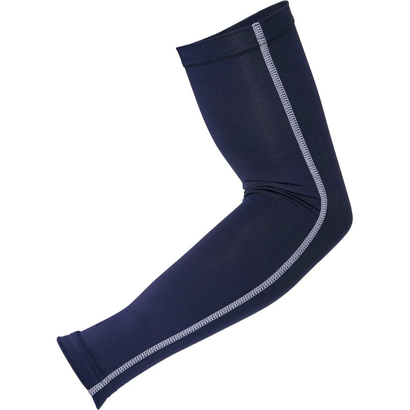 おたふく手袋 2111420 JW-618 ストレッチアームカバー 56NV L 1個（ご注文単位1個）【直送品】