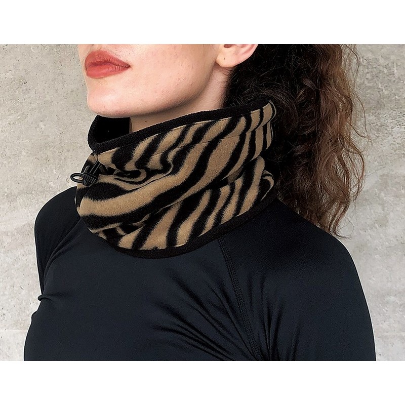 おたふく手袋 2117302 フリースネックウォーマー リバーシブル ゴールド B-46 1個(ご注文単位1個)【直送品】