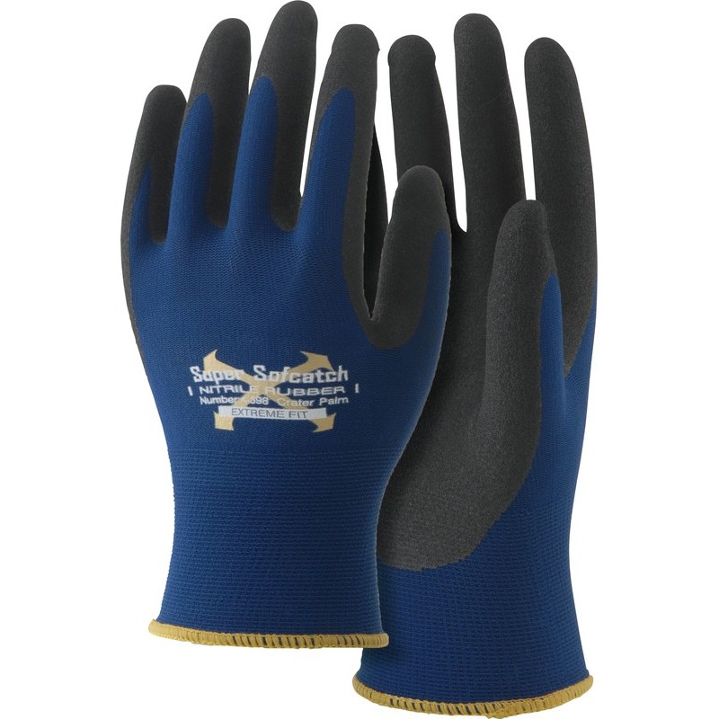 おたふく手袋 2113412 ニトリルゴムクレーターパーム S ネイビー A-398 1個（ご注文単位1個）【直送品】