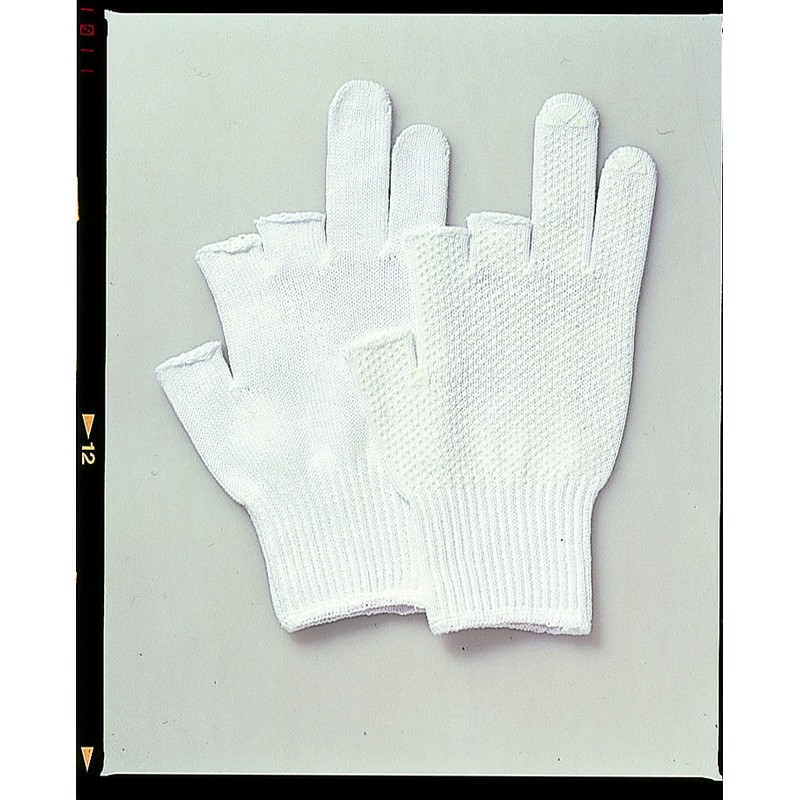 おたふく手袋 2110133 3本指出し手袋 M #477 1個(ご注文単位1個)【直送品】