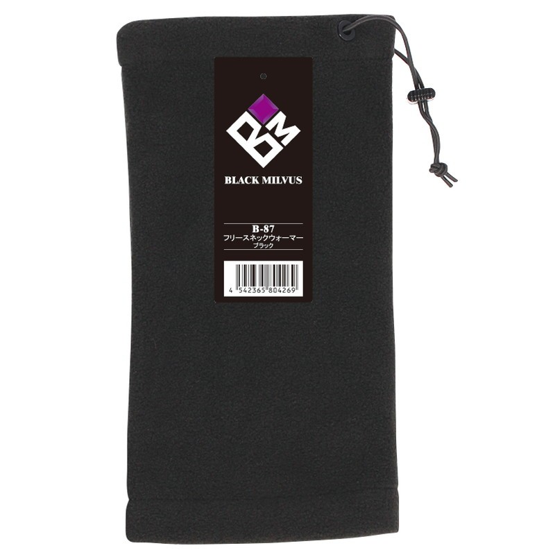 おたふく手袋 211499 ネックウォーマーフリース黒 B-87 1個(ご注文単位1個)【直送品】