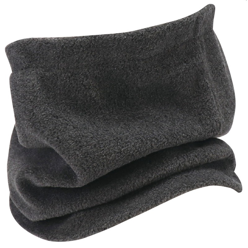 おたふく手袋 2116355 B-87 フリースネックウォーマー チャコールGR 1個（ご注文単位1個）【直送品】